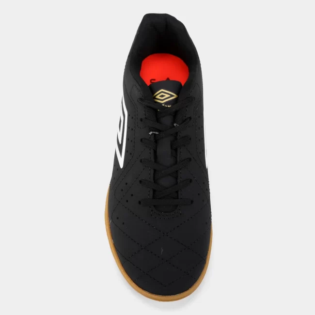 Chuteira Futsal Umbro Neo Striker Unissex - Preto+Dourado - Image 4