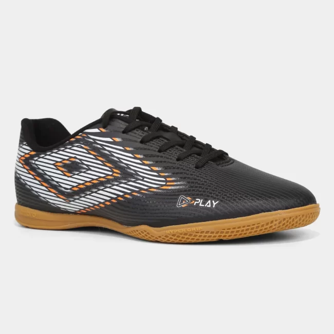 Chuteira Futsal Umbro Play- Preto+Branco - Image 2