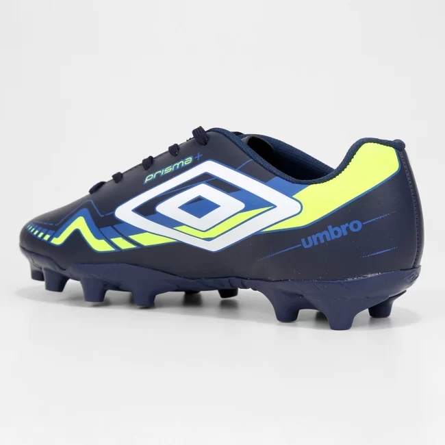 Chuteira Campo Umbro Prisma Unissex - Branco+Verde - Image 3