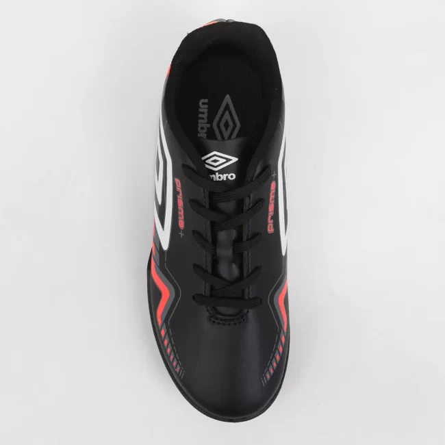 Chuteira Society Umbro Prisma Unissex - Preto+Branco - Image 4