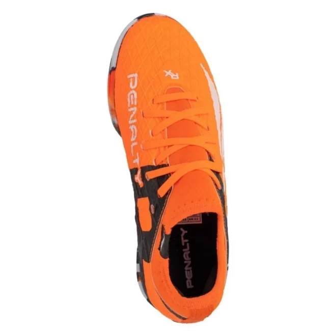 Chuteira Society Penalty Rx Locker Kids Y-3 - Laranja - Image 3