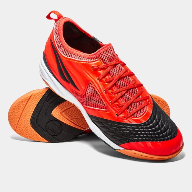 Chuteira Futsal Penalty Max 1000 Ecoknit - Laranja+Preto - Image 2