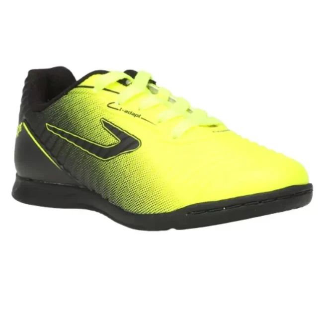 Chuteira Futsal Infantil Topper Forza II - Amarelo+Preto - Image 2