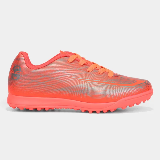 Chuteira Society Juvenil Topper Slick IV - Coral