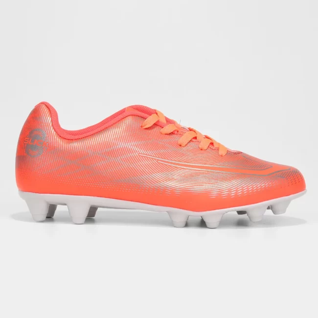 Chuteira Campo Infantil Topper Slick IV - Coral