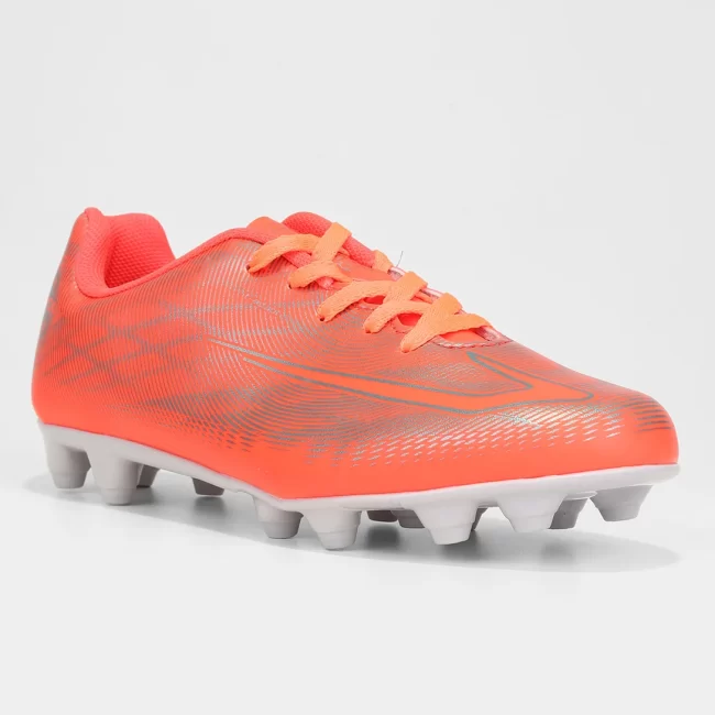 Chuteira Campo Infantil Topper Slick IV - Coral - Image 2